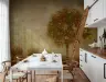 Autumn Tree Reflection Wall Mural 6