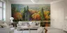 Autumn Forest Lake Wall Mural 6