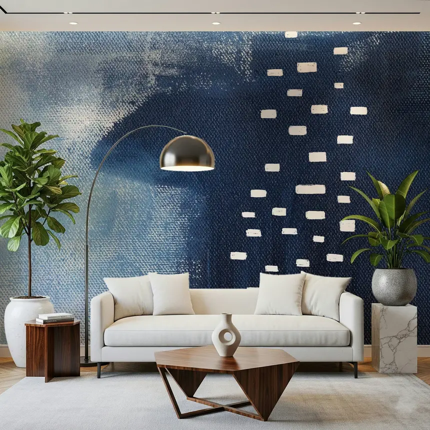 Azure Canvas Wall Mural - 2711795