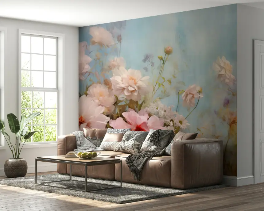 Blooming Azure Wall Mural -2578328