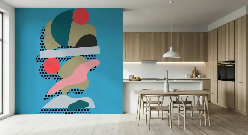 Balanced Forms Wall Mural