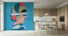 Abstract Shapes Geometric Wall Mural 7
