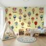 Whimsical Hot Air Balloon Adventure Wallpaper 6