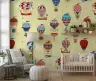 Whimsical Hot Air Balloon Adventure Wallpaper 8