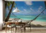 Tropical Beach Hammock Wall Mural 8