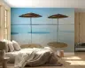 Beach Parasols Wall Mural 7