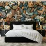 Realistic Pebble Stone Wall Mural 7