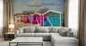 Colorful Beach Huts Wall Mural 7