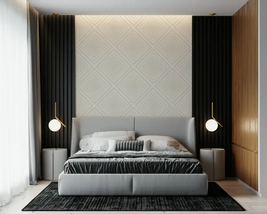 Beige Chevron Wallpaper