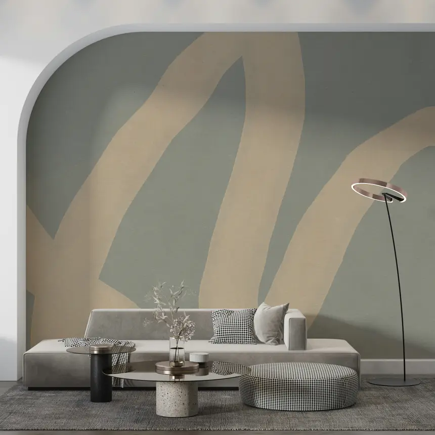Serene Curves Wall Mural - 2876324