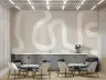 Minimalist Winding Abstract Wall Mural 7