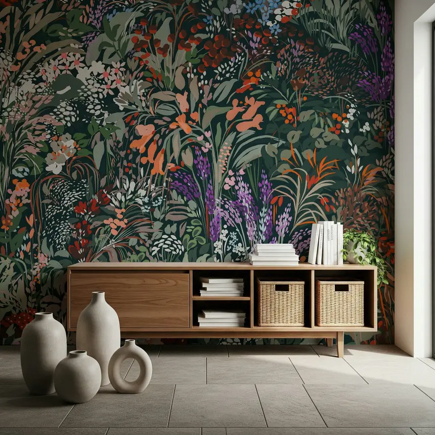 Biodiversity Canvas Wall Mural