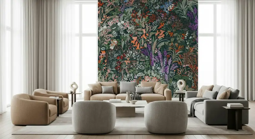 Biodiversity Canvas Wall Mural