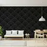 Art Deco Wave Pattern Wallpaper 8
