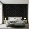 Art Deco Wave Pattern Wallpaper 7