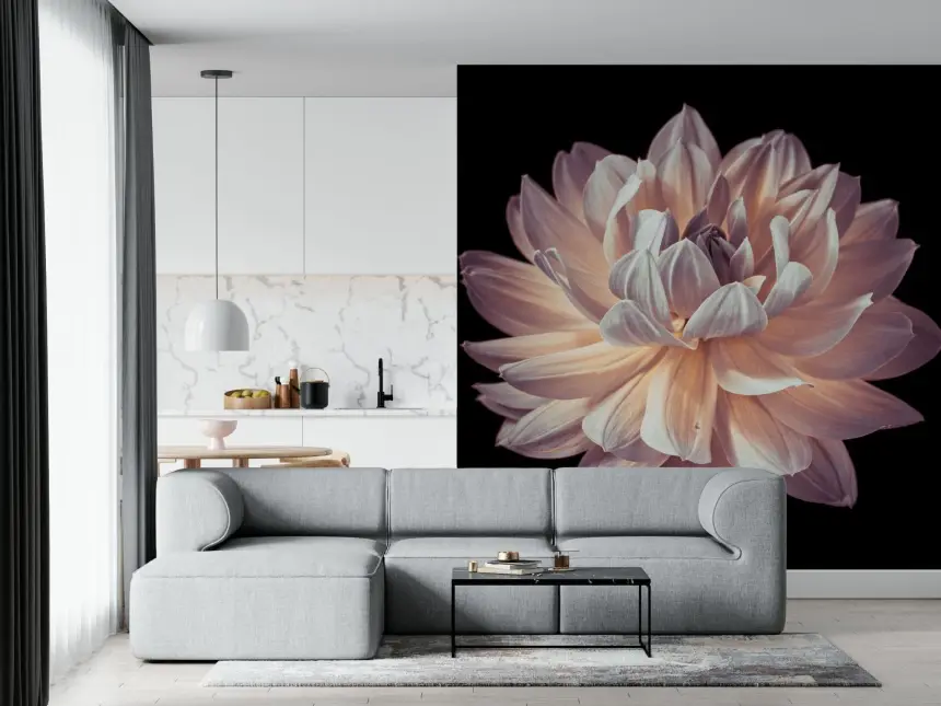 Blooming Dahlia Wall Mural