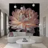 Large Dahlia Flower Wall Mural 8