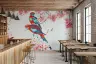 Cherry Blossom Birds Wall Mural 7