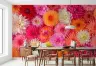 Dahlia Floral Burst Wall Mural 7