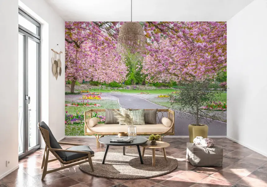 Blossom Park Wall Mural