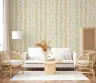 Floral Vine Stripe Wallpaper 6