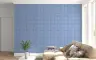 Blue Grid Pattern Wallpaper 7