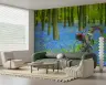 Bluebell Forest Path Wall Mural 7