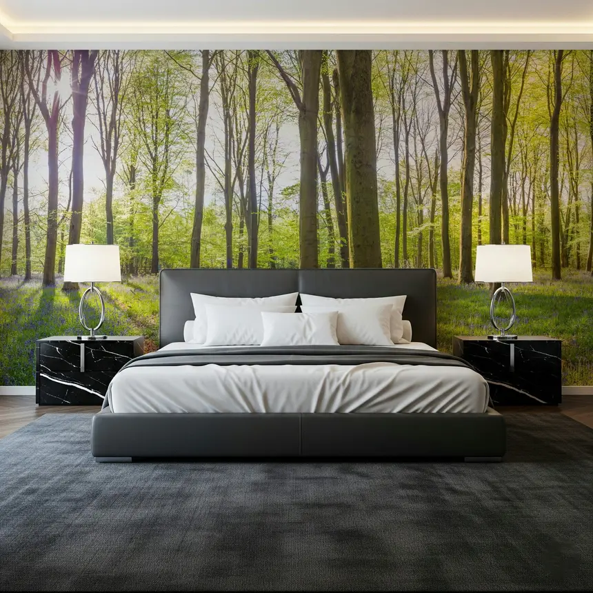 Bluebell Woods Wall Mural