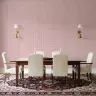 Blush Pink Hand-Drawn Grid Texture Wallpaper 7