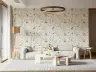 Whimsical Butterfly and Floral Meadow Wallpaper 6