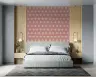 Geometric Sunburst Pink Wallpaper 7
