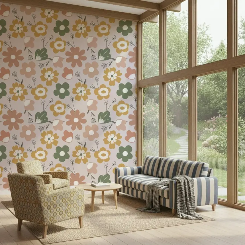 Boho Blooms Wallpaper - 2983582