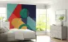 Geometric Colour Block Wall Mural 8
