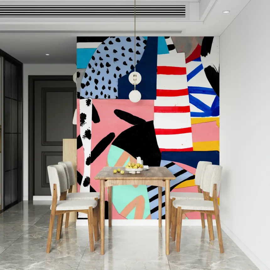 Cut & Paste Chaos Wall Mural