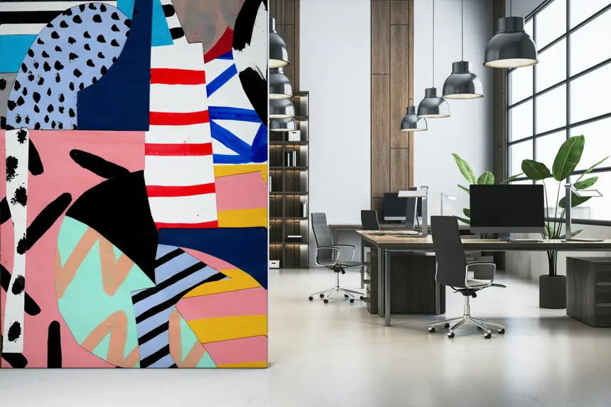 Cut & Paste Chaos Wall Mural