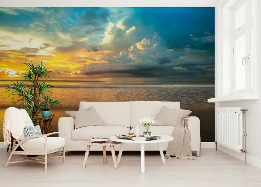 Borneo Beach Wall Mural