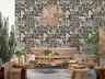 Botanical Block Print Wallpaper 6