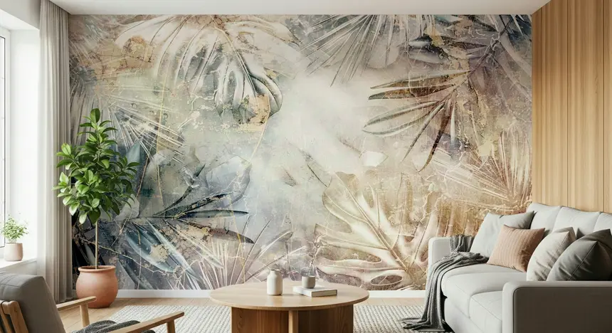 Ethereal Foliage Wall Mural - 2792249