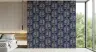 Rainbow Leaf Patterned Navy Wallpaper 6