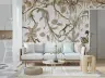 Monkey Jungle Botanical Wallpaper 8