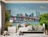 Brooklyn Bridge Manhattan Cityscape Wall Mural 6