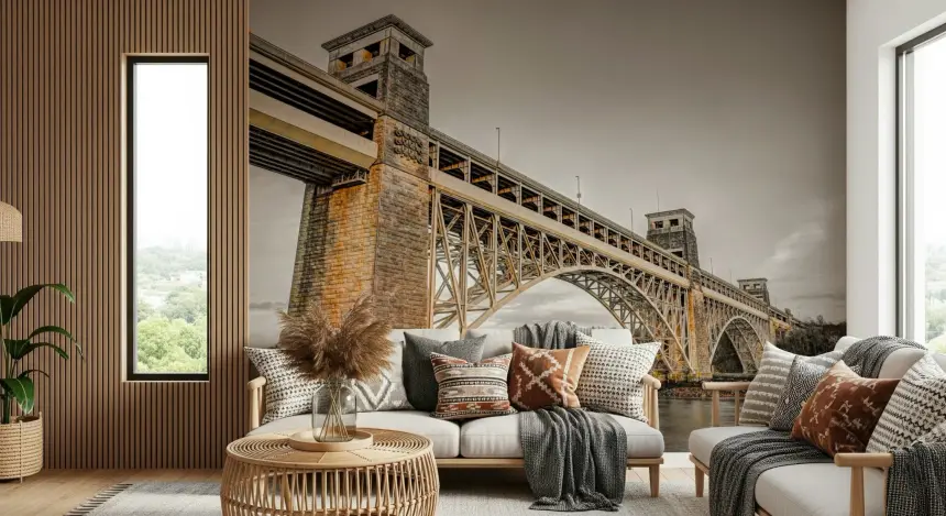 Britannia Bridge Wall Mural