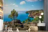 Azure Coastal Cliffs Scenic Wall Mural 6