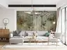 Ethereal Botanical Silhouette Wall Mural 8