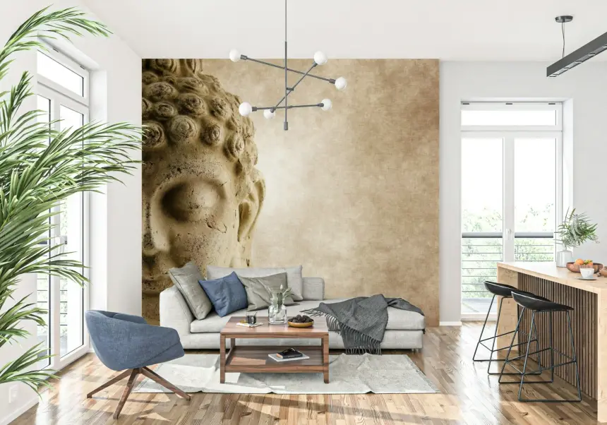 Buddha's Grace Wall Mural