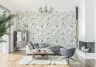 Whimsical Garden Butterfly and Wildflower Wallpaper 7
