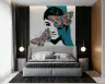 Vibrant Butterfly Portrait Wall Mural 8