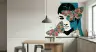 Vibrant Butterfly Portrait Wall Mural 7