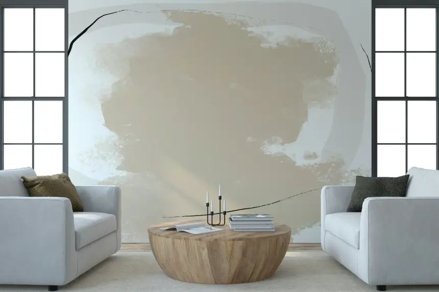 Earth Tones Abstract Wall Mural - 2452932