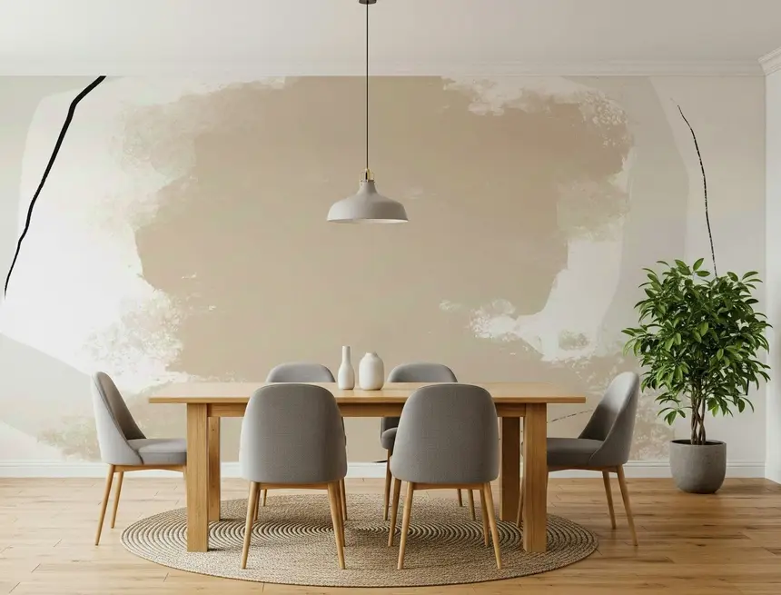Earth Tones Abstract Wall Mural - 2452932